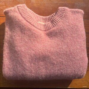 Sezane Amiel Sweater - Motted Pink